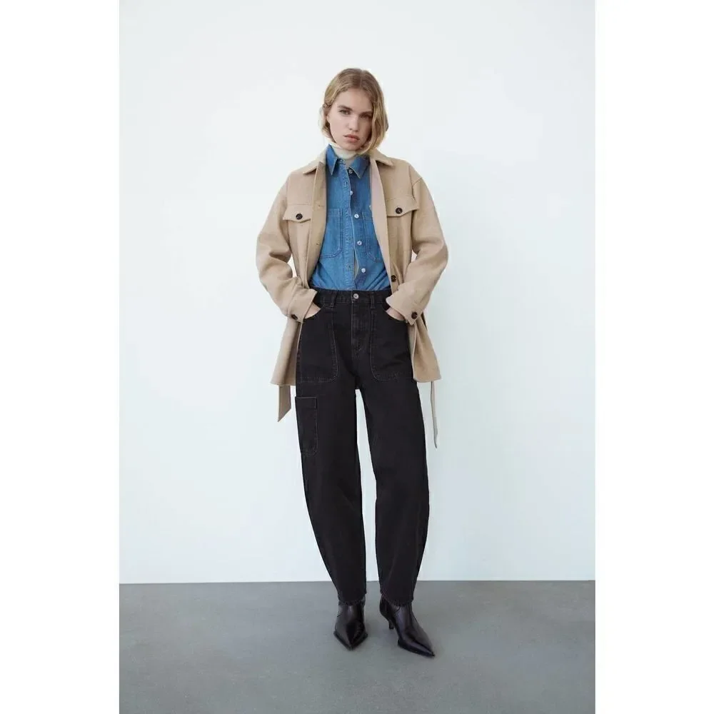 ZARA Cargo Jeans New